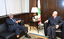 Qatarian minister Abdallah Attieh