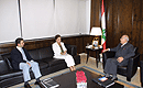 MP Nayla Mouawad & Son Michel