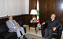 Secretary-general of the Higher Lebanese-Syrian Council Nasry Khoury