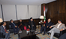 Bishop Antoine Shedrawi & delegation