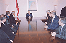 Meeting with al Koussa family - Beyno