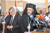 Bishop Basil Mansour representing the Patriarch of Antioch Hazim